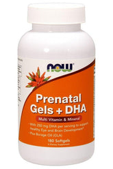 NOW Foods - Prenatal Gels + DHA - Nutri.se
