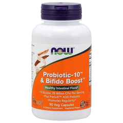 NOW Foods - Probiotic-10 & Bifido Boost - 90 vcaps