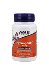 Now Foods Pycnogenol 30 mg Veg Capsules for healthy vascular function and balanced immune response - 30 capsules