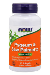 NOW Foods - Pygeum & Saw Palmetto - Nutri.se