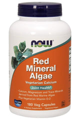 NOW Foods - Red Mineral Algae - 180 vcaps - Nutri.se