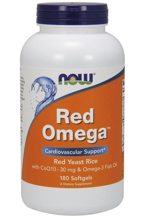NOW Foods - Red Omega (Red Yeast Rice) - Nutri.se