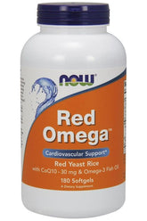 NOW Foods - Red Omega (Red Yeast Rice) - Nutri.se
