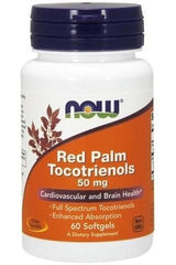 NOW Foods - Red Palm Tocotrienols, 50mg - 60 softgels - Nutri.se