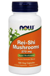 NOW Foods - Rei-Shi Mushrooms, 270mg - 100 vcaps - Nutri.se