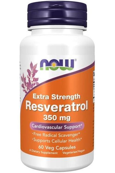NOW Foods - Resveratrol, Extra Strength 350mg - 60 vcaps - Nutri.se