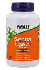 NOW Foods - Senna Leaves, 470mg - 100 vcaps - Nutri.se
