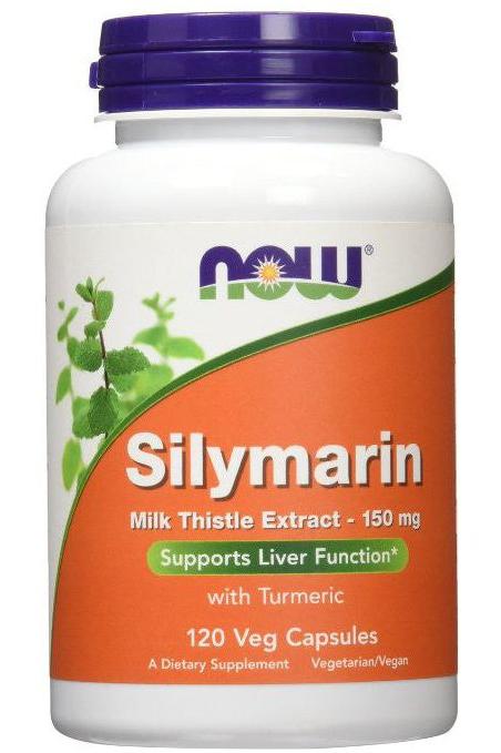 NOW Foods - Silymarin with Turmeric - Nutri.se