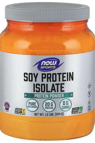 NOW Foods - Soy Protein Isolate, Unflavored - 907 grams - Nutri.se