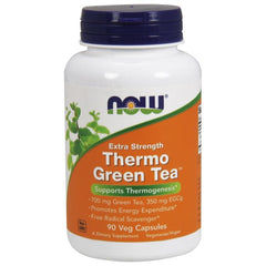 NOW Foods - Thermo Green Tea, Extra Strength - 90 vcaps - Nutri.se