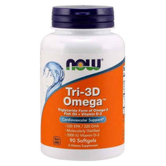 NOW Foods - Tri-3D Omega - 90 softgels
