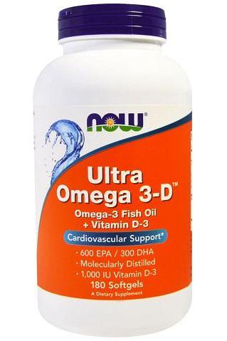 NOW Foods - Ultra Omega 3-D with Vitamin D-3 - Nutri.se