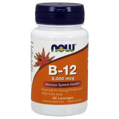 NOW Foods - Vitamin B-12 with Folic Acid - Nutri.se