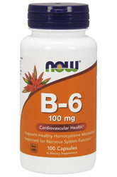 NOW Foods - Vitamin B-6 - Nutri.se
