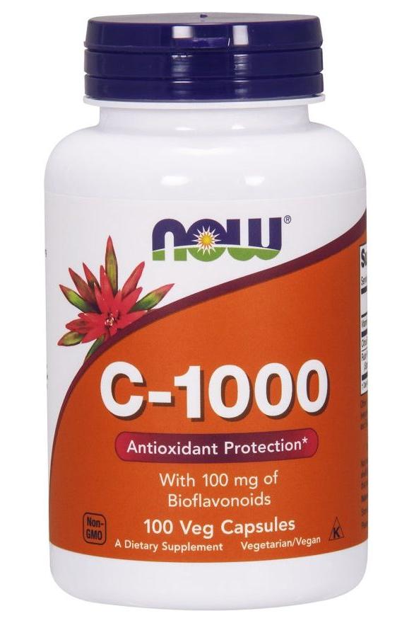 NOW Foods - Vitamin C-1000 with 100mg Bioflavonids - Nutri.se