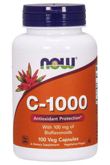 NOW Foods - Vitamin C-1000 with 100mg Bioflavonids - Nutri.se