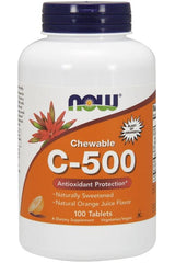 NOW Foods - Vitamin C-500 Chewable - Nutri.se