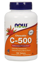 NOW Foods - Vitamin C-500 Chewable - Nutri.se