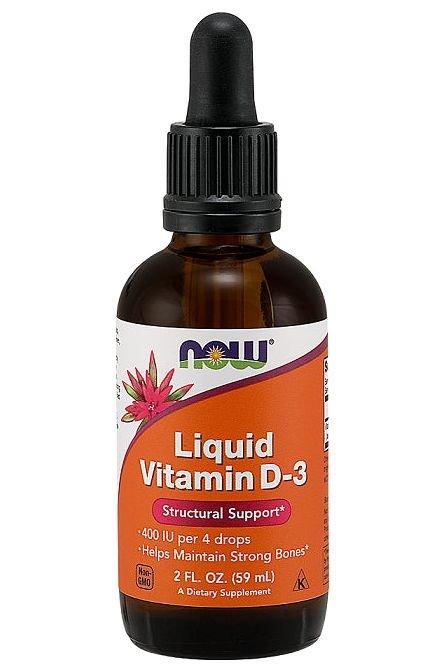 NOW Foods - Vitamin D-3 Liquid - Nutri.se