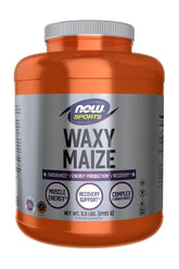 Now Foods Waxy Maize Powder 2.49 kg container, a complex carbohydrate for muscle energy and recovery support.