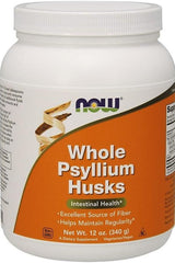 NOW Foods - Whole Psyllium Husks, Powder - 340 grams - Nutri.se