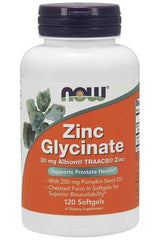 NOW Foods - Zinc Glycinate - 120 softgels