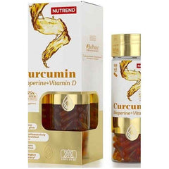 NUTREND - Curcumin + Bioperine + Vitamin D - 60 caps - Nutri.se