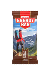 Nutrend Energy Bar with chocolate brownies flavor, designed for outdoor adventures and quick energy boosts.