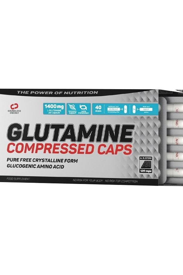 NUTREND - Glutamine Compressed Caps - 120 caps - Nutri.se