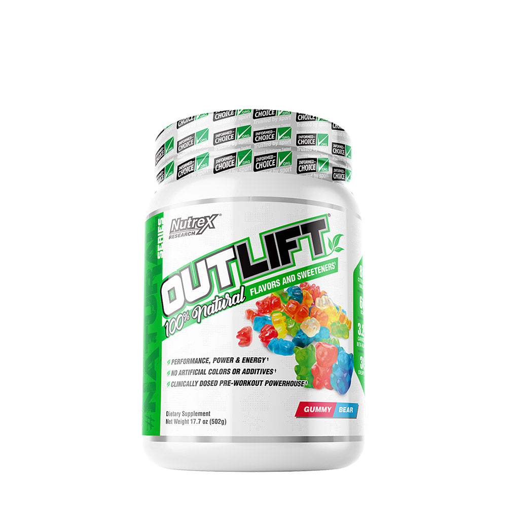 Nutrex Outlift framsida på burk