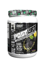 Nutrex PostLift post-workout supplement for muscle recovery and growth, featuring essential amino acids.