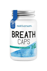 Nutriversum Breath dietary supplement with 60 capsules for lung and kidney health.