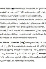 Nutriversum Collagen Bar WSHAPE nutritional information and ingredient list.
