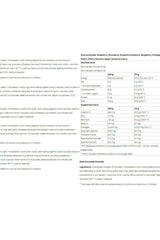 Nutriversum Collagen Heaven nutritional information table with ingredients and supplement facts.