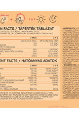 Nutrition facts label for Nutriversum Collagen Heaven detailing ingredients and nutritional values per serving.