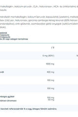 Nutriversum Collagen and Pyruvate supplement facts, including ingredients and nutritional information.