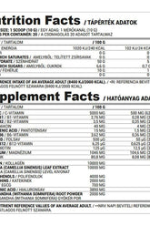 Nutrition facts and supplement label for Nutriversum Hyaluron Heaven WSHAPE, detailing ingredients and nutritional content.