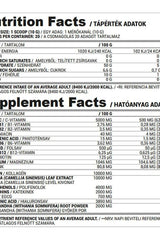Nutrition facts and supplement label for Nutriversum Hyaluron Heaven WSHAPE, detailing ingredients and nutritional content.