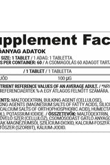Nutriversum Iodine supplement facts label with ingredients and dosage information for 60 tablets.
