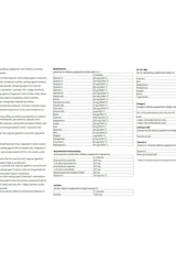 Nutriversum Multipack8 VITA supplement facts and ingredients list for multivitamin and minerals.