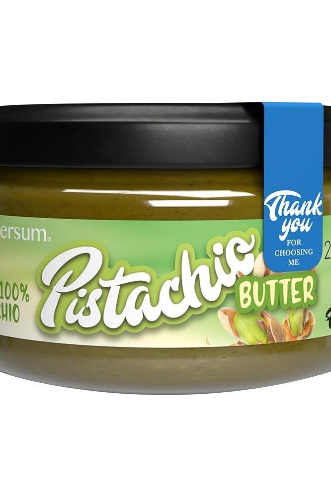 Nutriversum Pistachio Butter Creamy jar, 100% pistachio, no additives, vegan, 200g