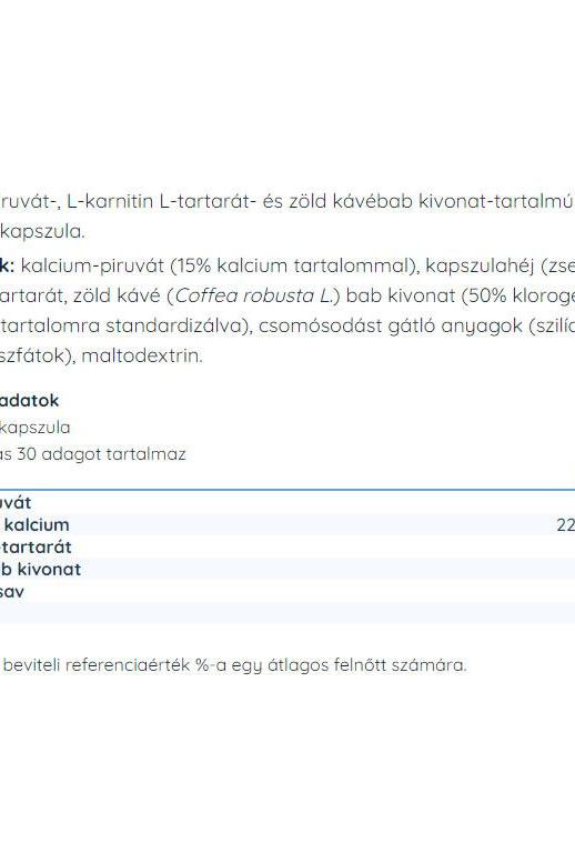 Supplement facts for Nutriversum Pyruvate Plus capsules, highlighting calcium and ingredients. Supplement facts for Nutriversum Pyruvate Plus capsules, highlighting calcium and ingredients.