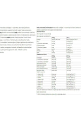 Nutriversum supplement facts including Collagen, L-Carnitine, and Acai berry extract nutritional information.