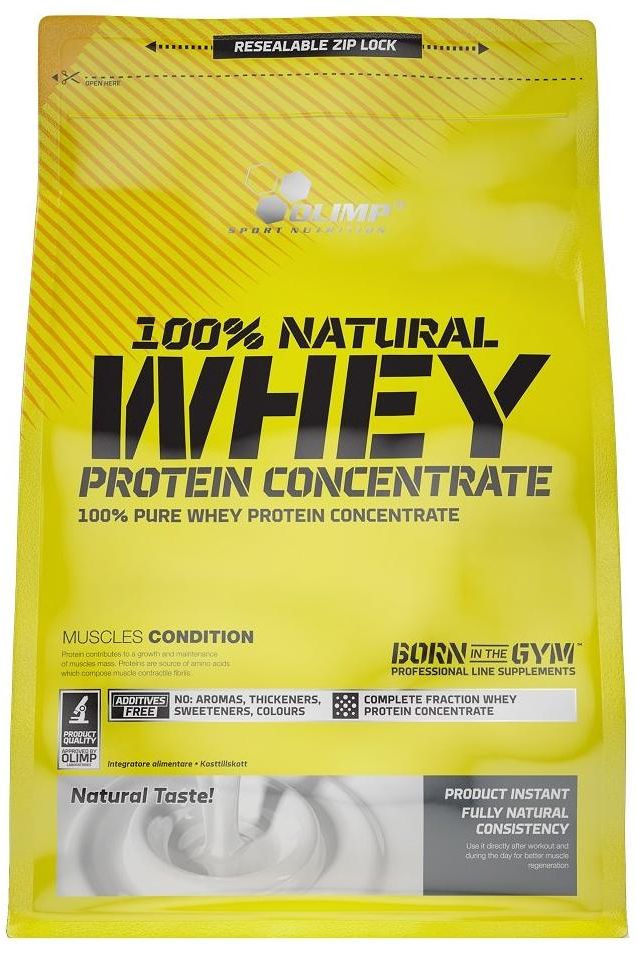 Olimp - 100% Natural Whey Protein Concentrate - 700 grams - Nutri.se