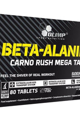 Beta Alanine Carno Rush Mega Tabs framsida