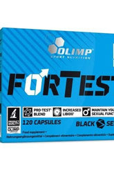 Fortest – Testosteron & Hormonstöd framsida