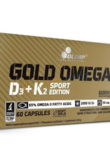 Olimp - Gold Omega 3 D3 + K2 Sport Edition - 60 caps - Nutri.se