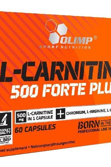 Olimp - L-Carnitine 500 Forte Plus - 60 caps - Nutri.se