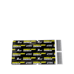 Olimp Anabolic Amino 5500 Mega Caps packaging showcasing high-quality amino acid supplement.