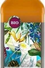 Ölmühle Solling Organic Mango Balsamic Cream bottle with vibrant botanical design.